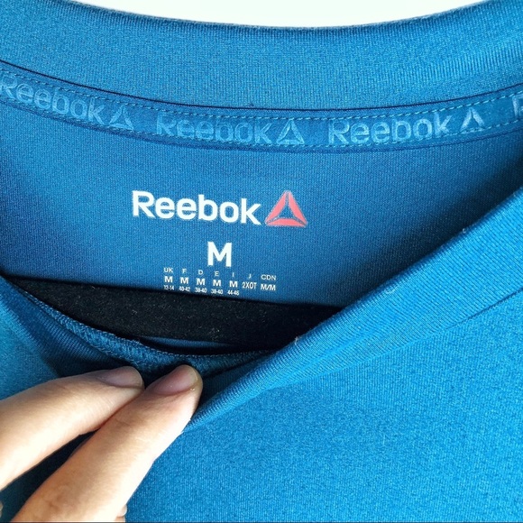 Reebok Workout Ready Crew long sleeve pullover M - Picture 5 of 9